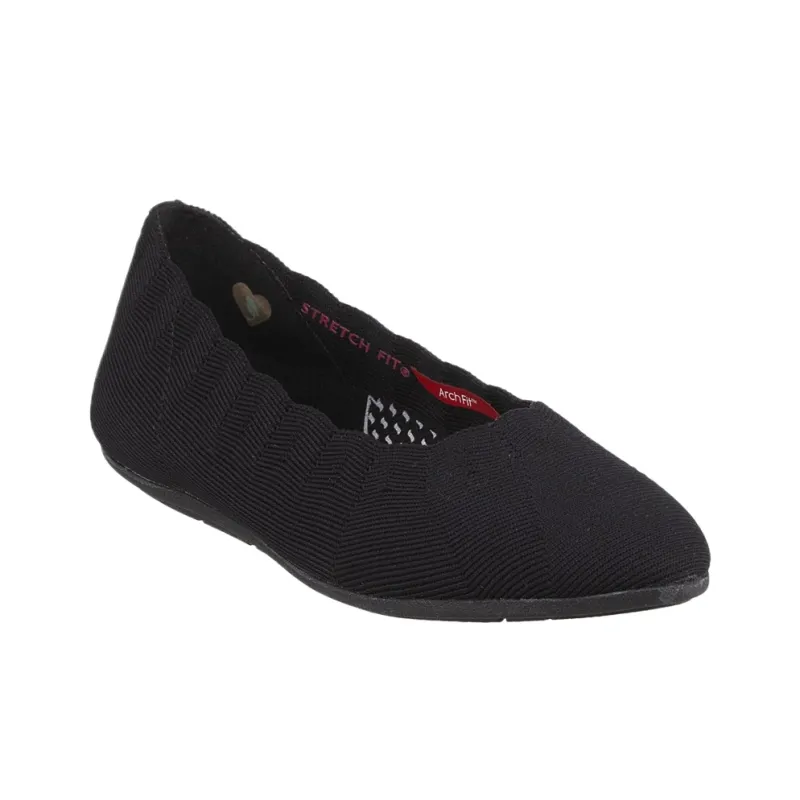Skechers ARCH FIT CLEO Women's Casual Shoes Women's Black-2