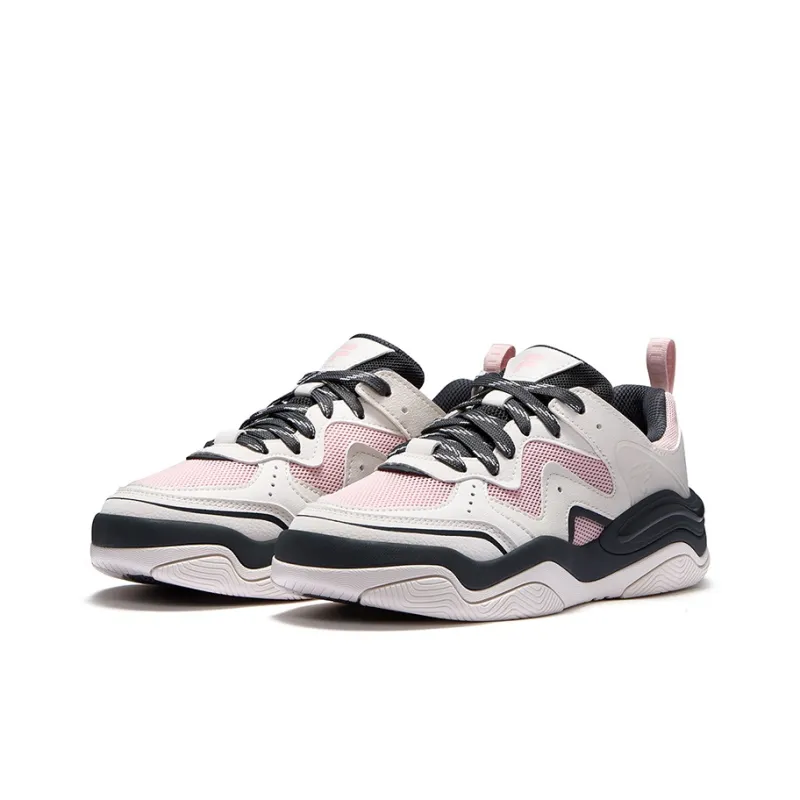 FILA FUSION KICK III Skateboarding Shoes Low Top Skateboard Shoes Women's Snow Floral Scent Pink-1