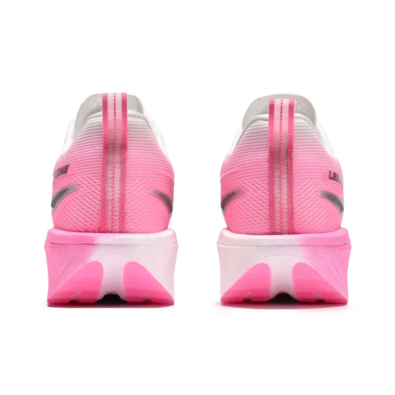 LEBUZHE Low Top Running Shoes Unisex Lime Cherry Blossom Mismatched-7
