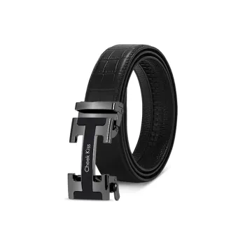 Cheekkiss Cow Leather Belts Men's 3.5cm