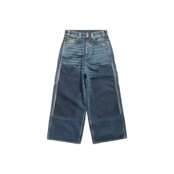 Balenciaga Jeans Loose Fit Men's Blue