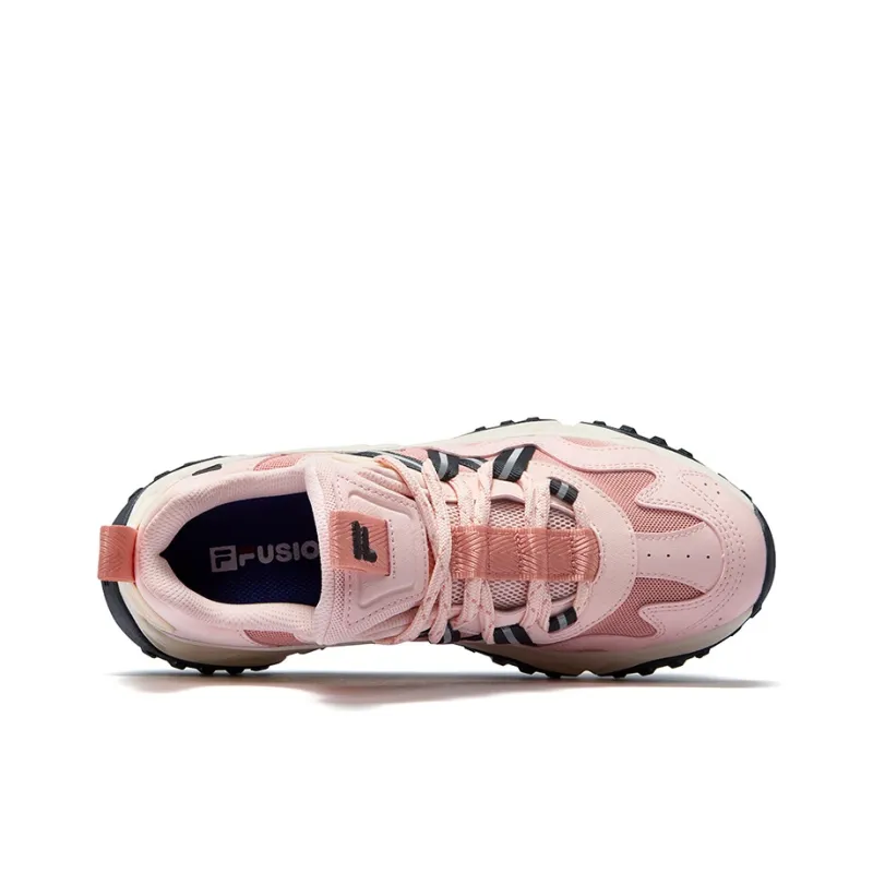 FILA FUSION FREEROAM Hiking Shoes Low Top Casual Shoes Women's Cherry Blossom Pink-2