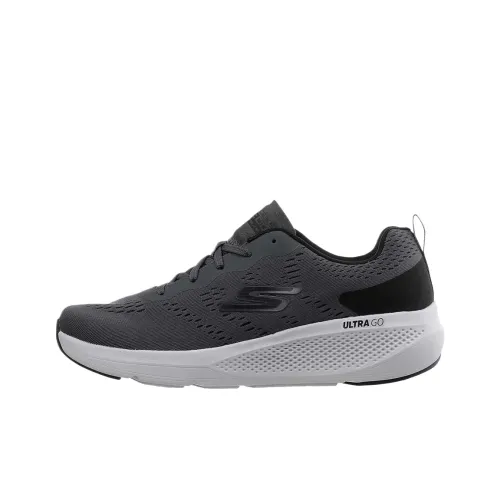 Skechers GO RUN Elevate Low Top Casual Shoes Men's Dark Gray