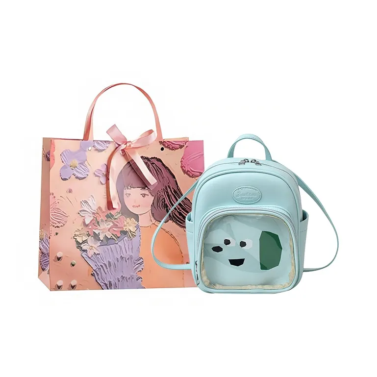 PARK DANCE PU Backpack Women's Multicolor-0