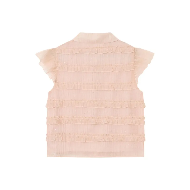 Fish Rabbits Chiffon Shirt Women's-1
