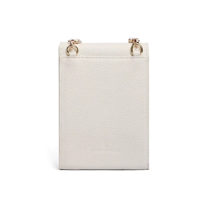 ROBERTA DI CAMERINO Cow Leather Crossbody Bag, Shoulder Bag Women's White-3