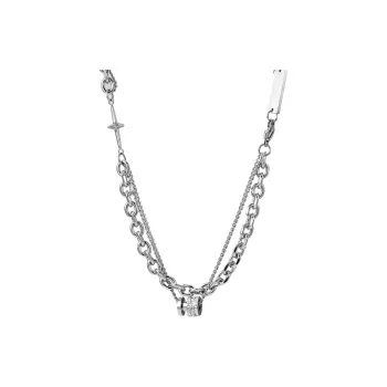 KOOGIS Titanium Steel Necklaces Unisex