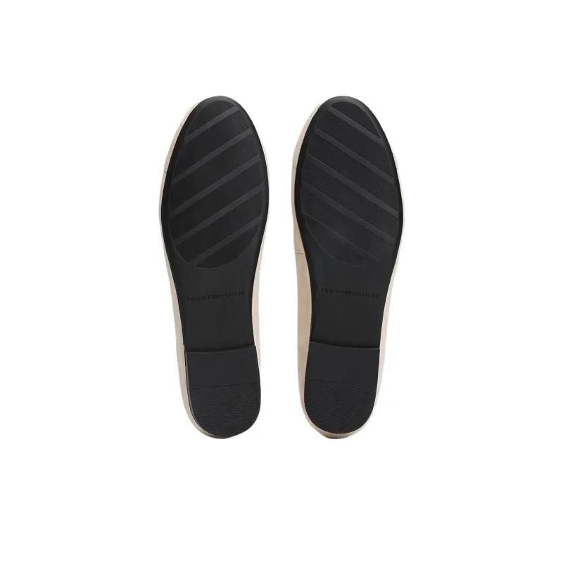 Tommy Hilfiger TH Monogram Casual Single Shoes Women's Beige-5