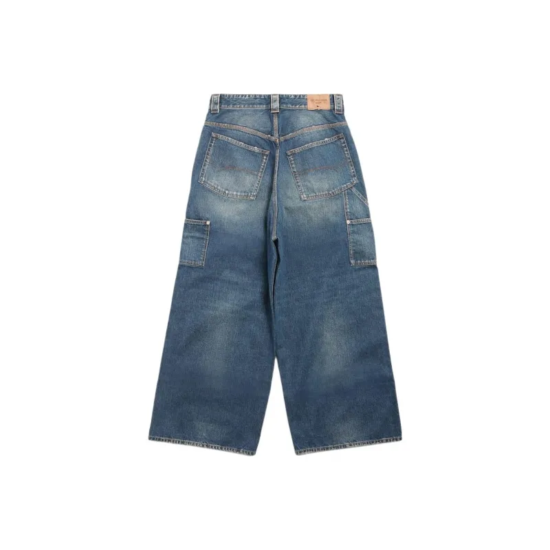 Balenciaga Jeans Loose Fit Men's Blue-1