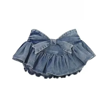 Gentle Welcome Denim Short Skirts Women's