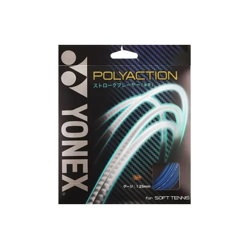YONEX Tennis Racket Strings Polyester Unisex 12m*1.25mm Bright Orange Unisex 1.25mm*11m Royal Blue