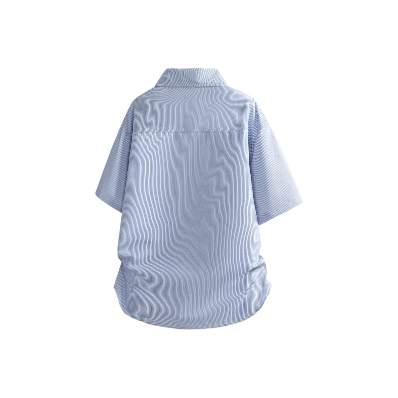BOTH PLAY Shirts Unisex Blue-1