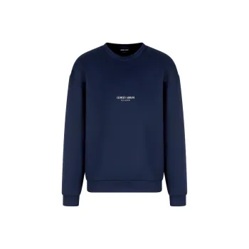 GIORGIO ARMANI Micromodal Jersey Crew neck Sweatshirt