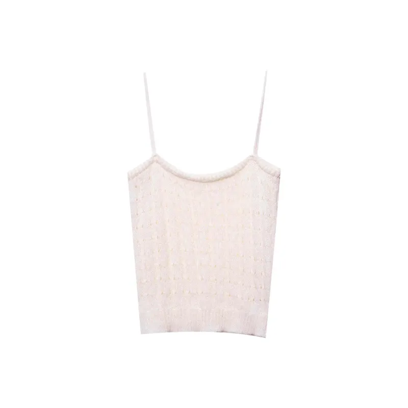 CHARM PICK Tank Tops Women's White-1