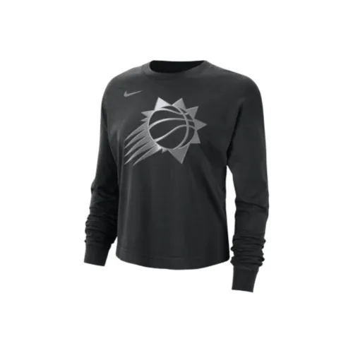 Nike Phoenix Suns Courtside Women's Nike Nba Shine Boxy Long Sleeve T Shirt
