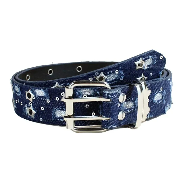 JEANSWEST PU Leather Belts Women's 3.3CM-6
