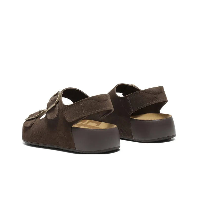 BELLE Beach Sandals Men Gray, Brown-8