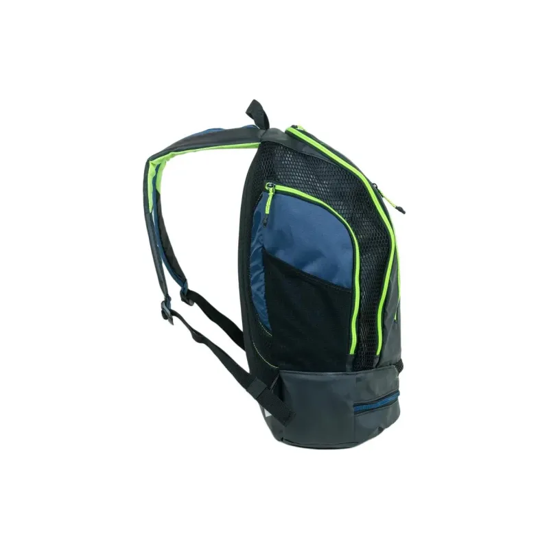DECATHLON Polyester Backpack Unisex Black & Cyan-2