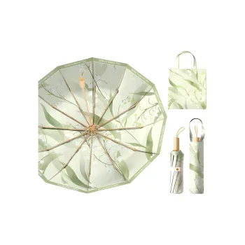 LUNNIFEIYA Double Layer Sun Umbrella With Thickened Reinforcement For Sun Protection And UV Protection