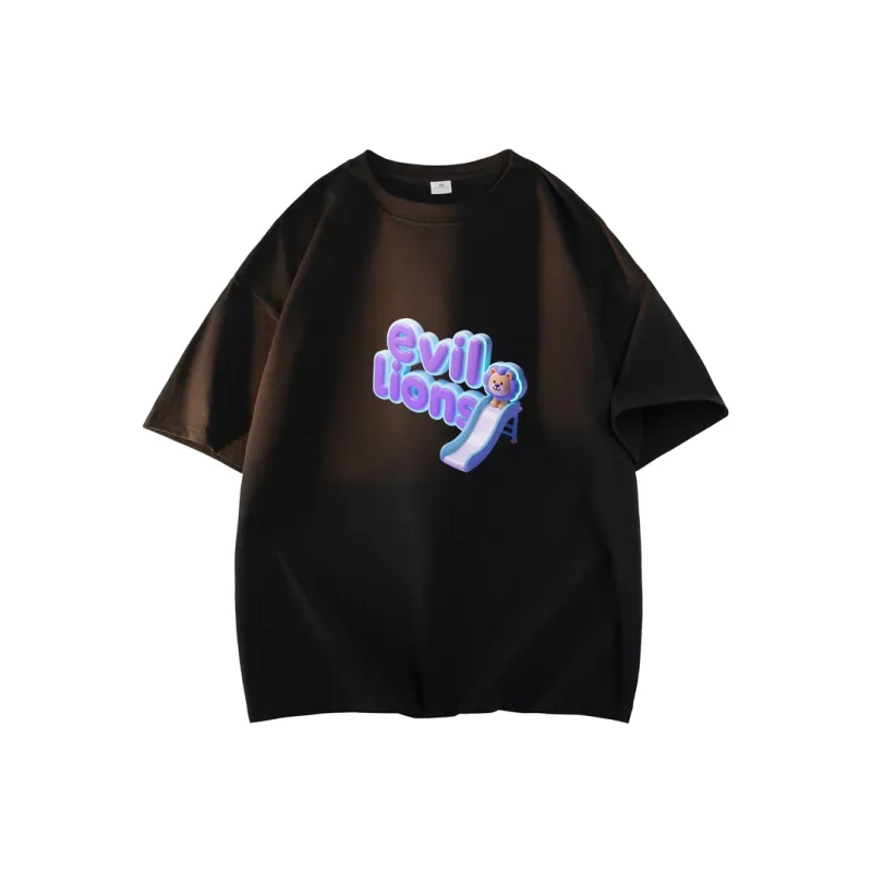 Evil Lions T Shirts Unisex-4
