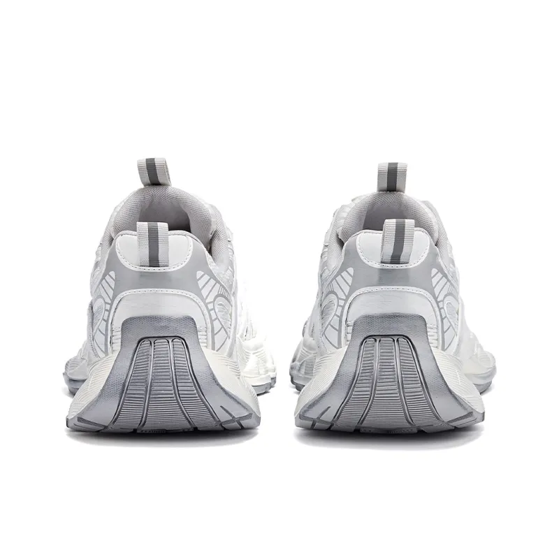 Hotwind Low Top Chunky Sneakers Unisex Black Gray-3