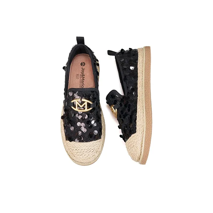 Joy&Mario Espadrilles Women's Black, Beige-2
