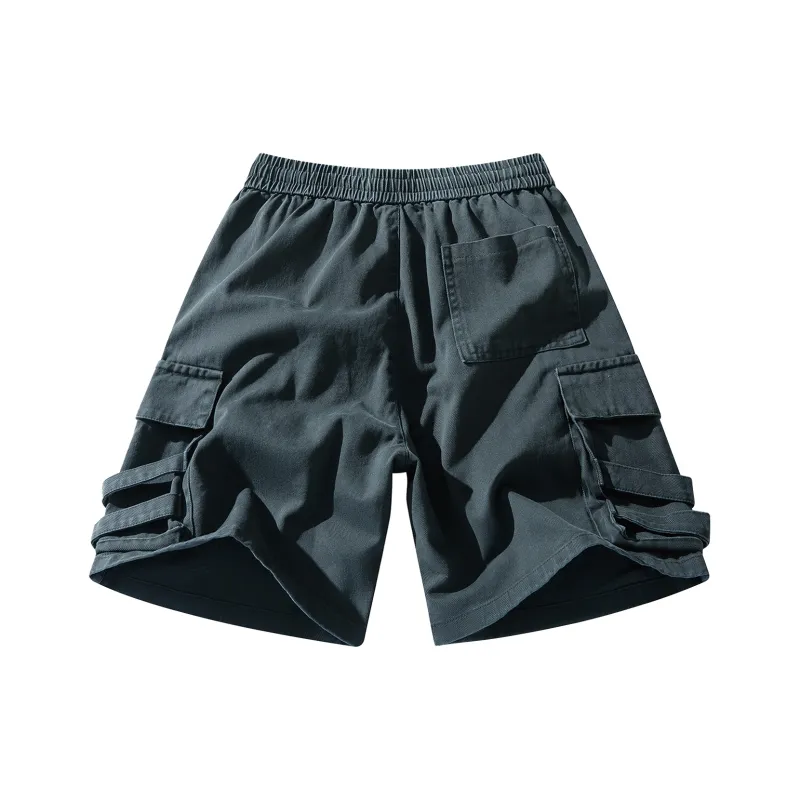 Yiwen Cargo Shorts Unisex-9