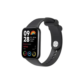 APEPALOG Xiaomi Red Beige Compatibility Watch Band Silicone Material