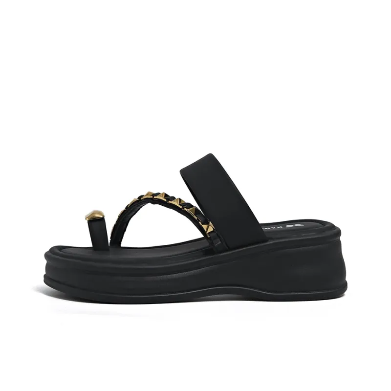 NANJIREN Abrasion Resistant Slip Resistant Slide Slippers Women's-5