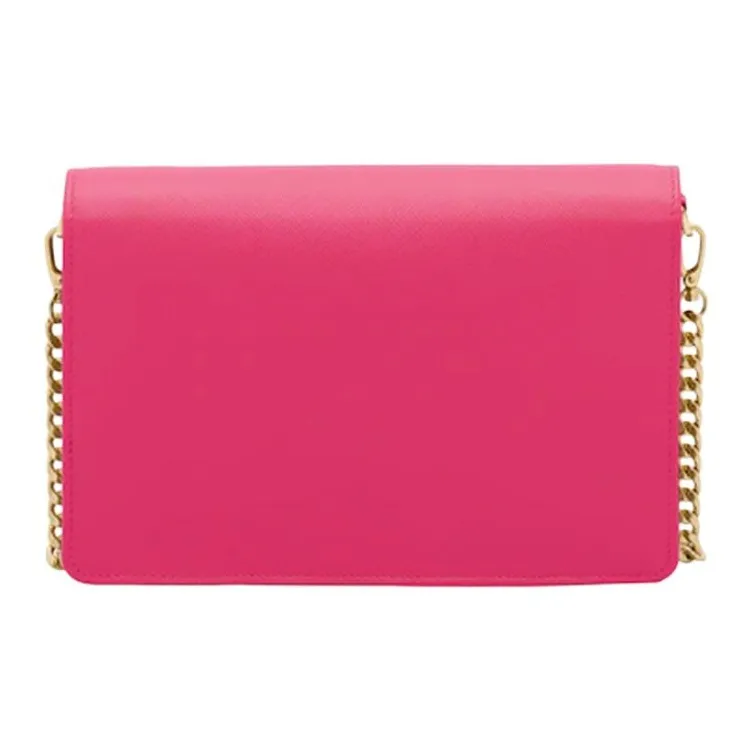 PRADA PRADA Luggage Collection Leather Crossbody Bags Shoulder Bags Women's Magenta-2