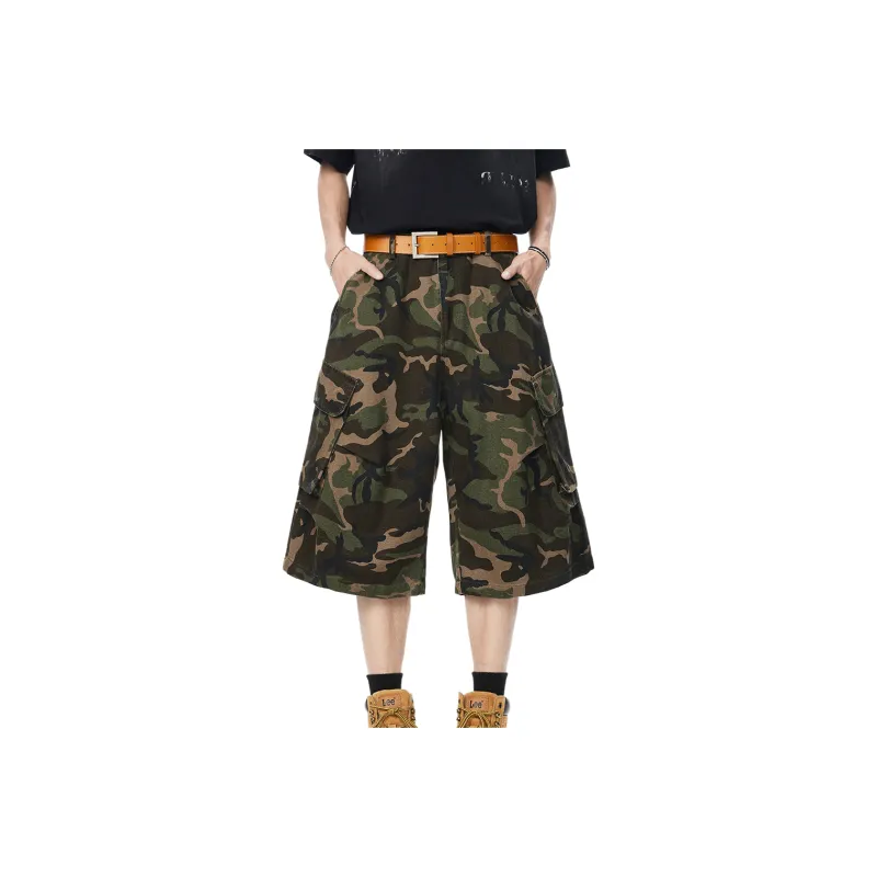 Zomuros Cargo Shorts Unisex Camouflage-0