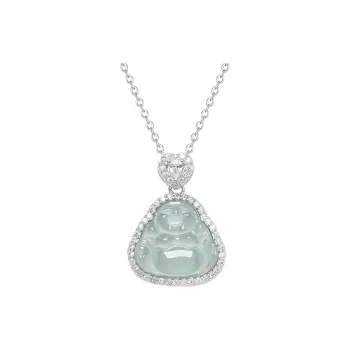 LIU GUI FU JEWELRY Glutinous Jade Jadeite Necklaces Women's