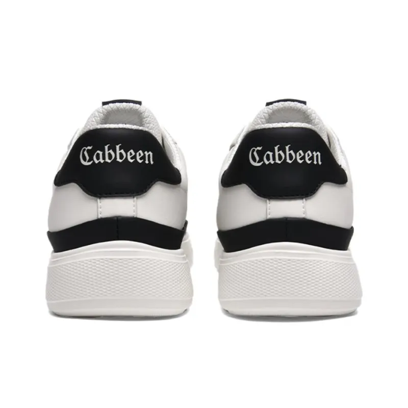 Cabbeen Height Increasing Abrasion Resistant Low Top Skateboard Shoes Men's Dark Blue-8