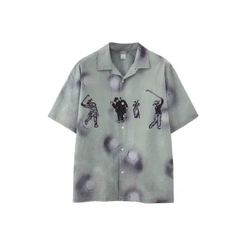 ROBINHOOD Shirts Women's Gray Green