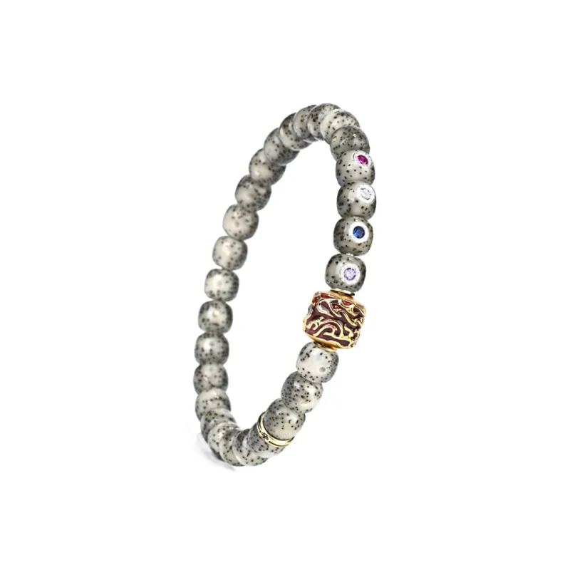 Yulan Wenwan Star Moon Bodhi Seeds Bracelets Unisex-2