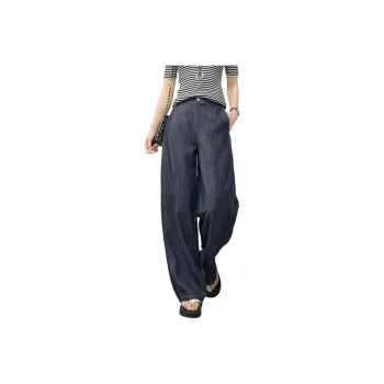YALIDA Casual Pants Women's Blue