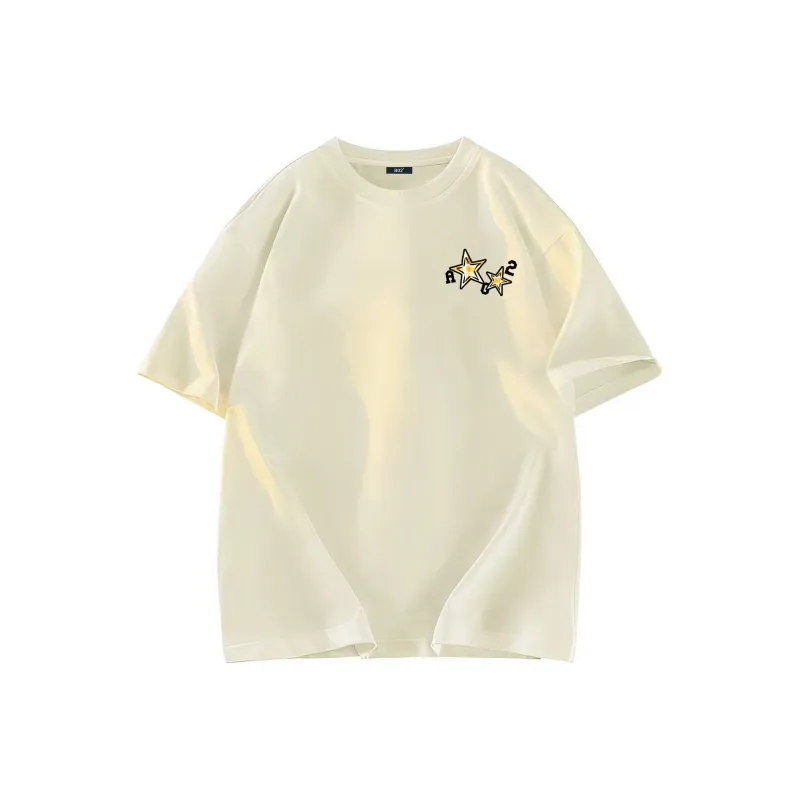 A02 T Shirts Unisex Light Beige Apricot-1