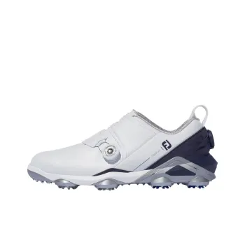 FOOTJOY Tour Alpha Shock Absorbers With Slip Resistant Features Low Top Golf Shoes Men's Gray