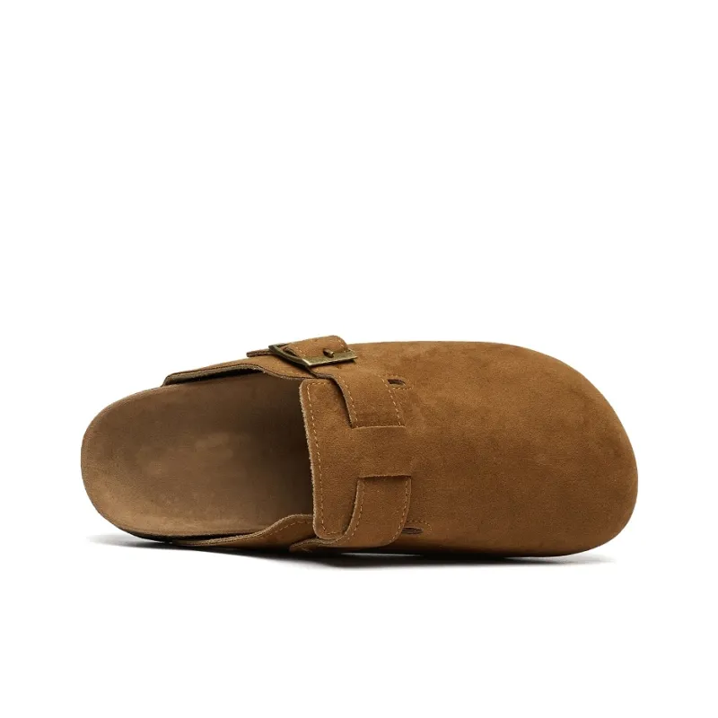 H2 Rubber Sole Quiet, Odor Resistant, Abrasion Resistant Closed Toe Slippers Unisex-9