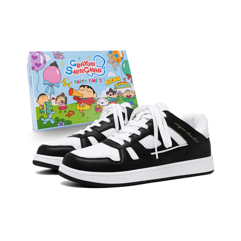 Crayon Shinchan Low Top Skateboard Shoes Unisex-6