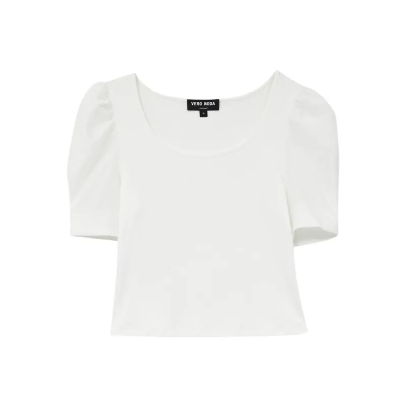 VERO MODA Puff Sleeve T Shirt Women's-0