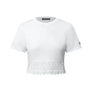 LOUIS VUITTON SS25 Crop Top Women's White