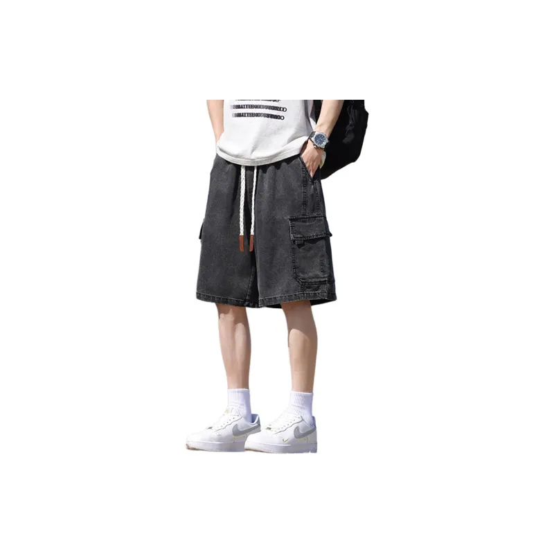 FASTFISH Denim Shorts Unisex-5