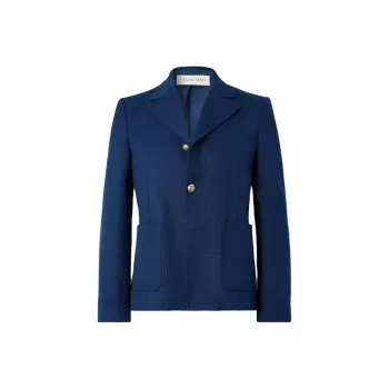 Valentino Business Suit Coat Men's Blue