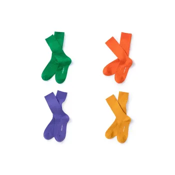 Under The Boots Mid Calf Socks Unisex 4 Pack