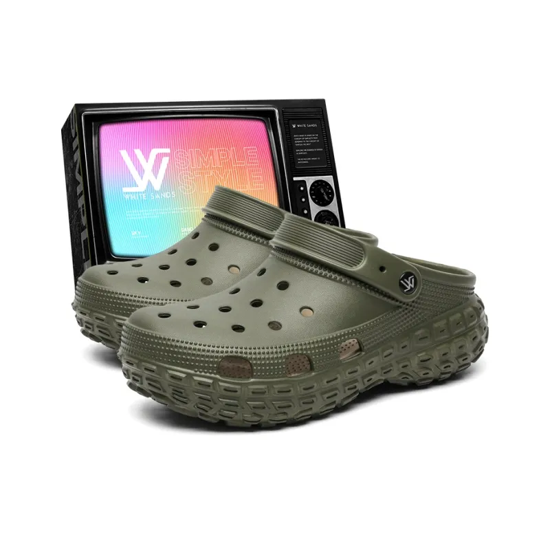 WHITE SANDS Clogs Unisex-13
