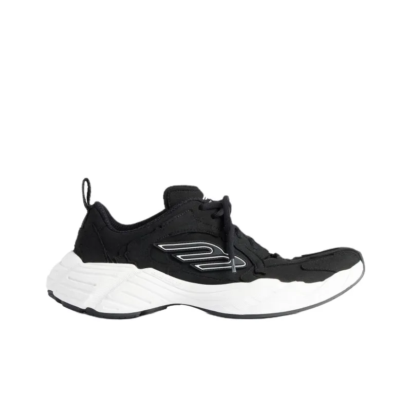 Balenciaga Monday Low Top Chunky Sneakers Men's Black-1