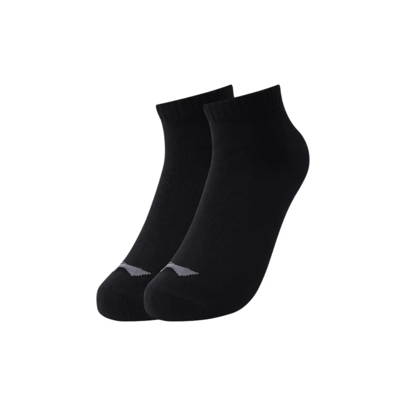 LiNing Ankle Socks Unisex 2 Pack Black-0