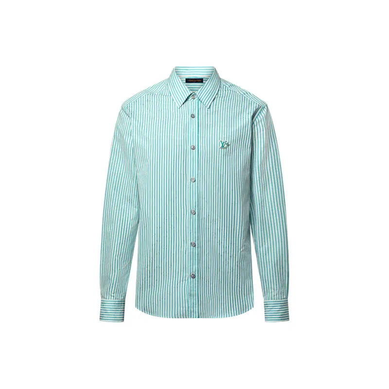 LOUIS VUITTON Monogram Striped Shirt-0