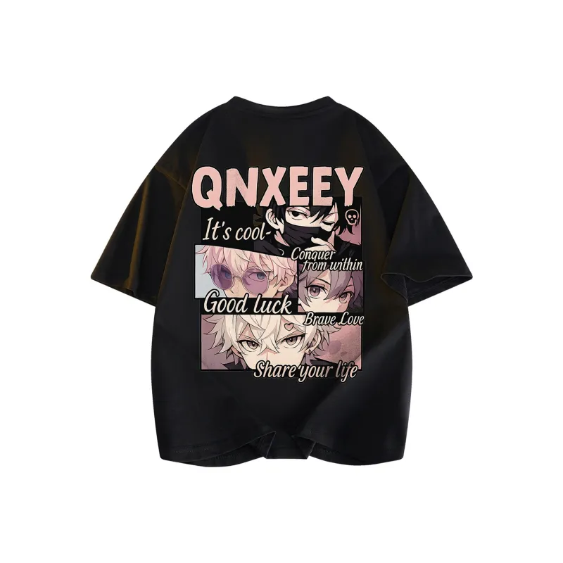 Qnxeey T Shirts Unisex-0